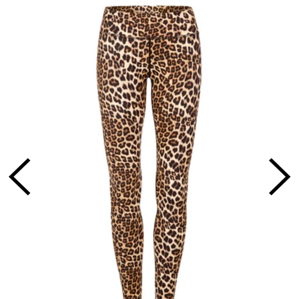 Vie active rockell Leopard leggings size s - Picture 2 of 7